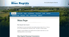 Desktop Screenshot of bluerapids.org